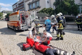 Кърджали - пожарна - демонстрация