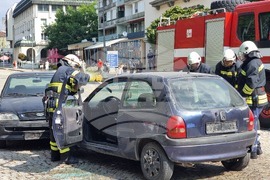 Кърджали - пожарна - демонстрация