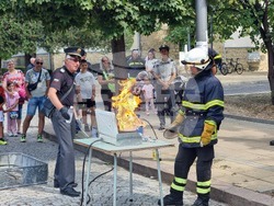 Кърджали - пожарна - демонстрация