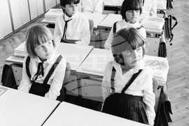 Първият учебен ден от архива на БТА