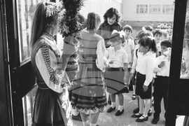 Първият учебен ден от архива на БТА