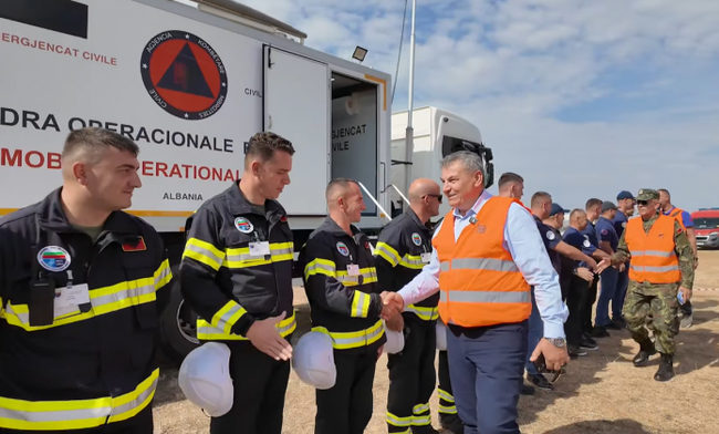 АТА: Албански екип участва в учението на НАТО „Управление на извънредни ситуации България 2025“