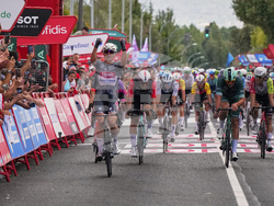 Spain Cycling La Vuelta