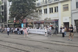 Съдебна палата - протест - Благомир Коцев
