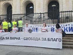 Съдебна палата - протест - Благомир Коцев