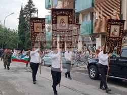 Сливен - литийно шествие - православна реликва