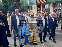 Сливен - литийно шествие - православна реликва