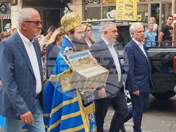 Сливен - литийно шествие - православна реликва