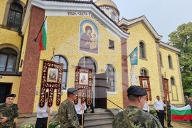 Сливен - литийно шествие - православна реликва
