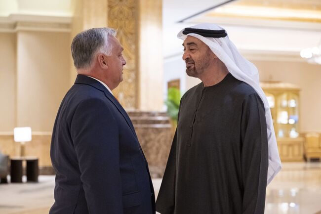 УАМ: Президентът на ОАЕ и унгарският премиер обсъдиха двустранните отношения 