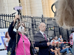 Съдебна палата - протест - Благомир Коцев