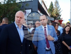 Кюстендил - Росен Желязков - реновирано училище - кръстовище