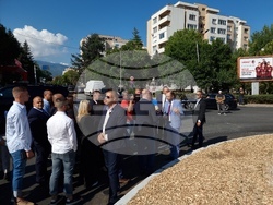 Кюстендил - Росен Желязков - реновирано училище - кръстовище