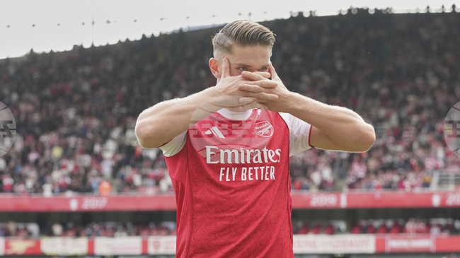 Футболистът на Арсенал Виктор Гьокереш: „Разочаровани сме от резултата срещу Астън Вила“