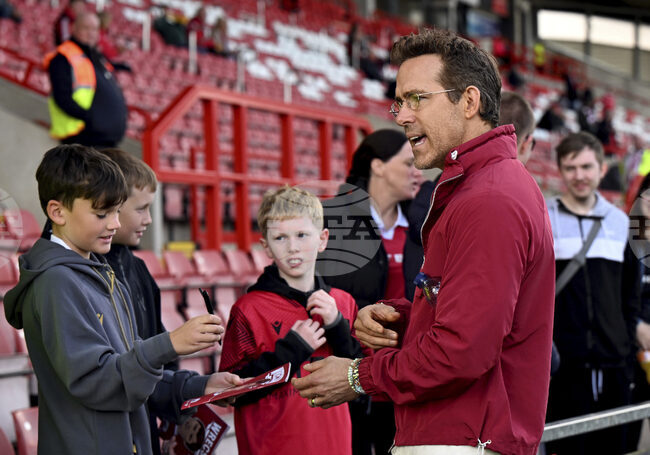 Britain Soccer Wrexham