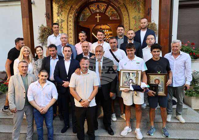 Тенисистите Иван Иванов и Александър Василев посетиха Пловдивската митрополия