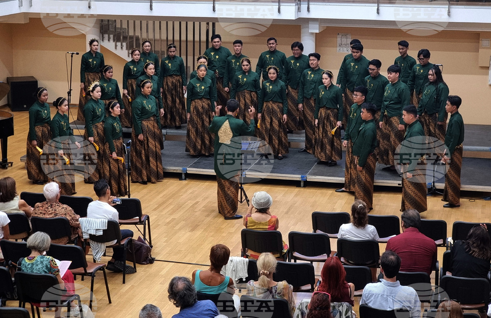 Хор Gratia от Индонезия завоюва Гран при на 43-тия Международен хоров конкурс „Проф. Георги Димитров"