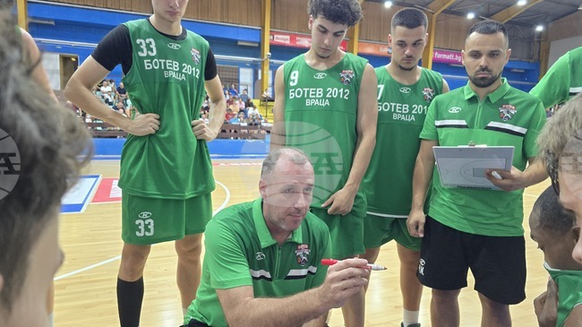 Ботев Враца записа втора победа в Националната баскетболна лига