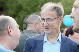 Сърбия - контрапротест - Джуро Мацут