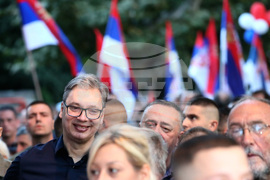 Сърбия - контрапротест - Александър Вучич