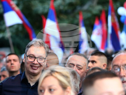 Сърбия - контрапротест - Александър Вучич