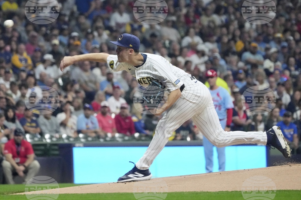 Cardinals Brewers Baseball