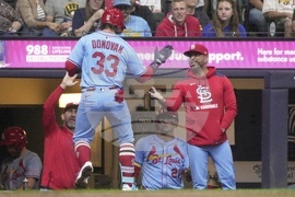 Cardinals Brewers Baseball