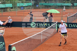 Пловдив - тенис - Купа "Дейвис" - България - Финландия - Александър Донски - Пьотр Нестеров