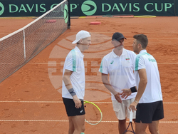 Пловдив - тенис - Купа "Дейвис" - България - Финландия - Александър Донски - Пьотр Нестеров