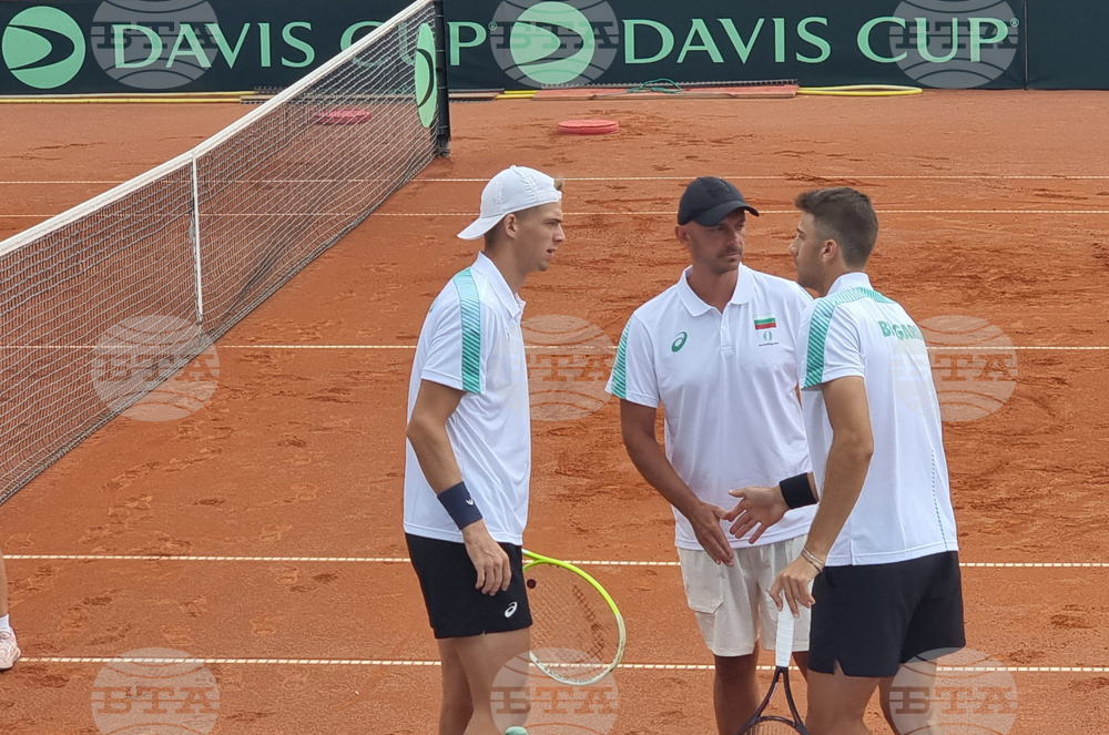 Пловдив - тенис - Купа "Дейвис" - България - Финландия - Александър Донски - Пьотр Нестеров