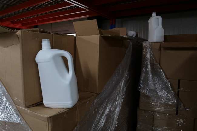 Служители на СДВР са иззели 11 палета с фалшиви перилни препарати и артикули при специализирана операция