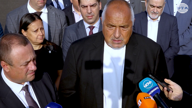 ПП-ДБ нямат план, не се интересуват и какво ще се случи на президентските избори, коментира Бойко Борисов внесения вот на недоверие