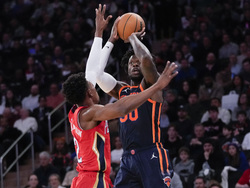 Pelicans Knicks Basketball