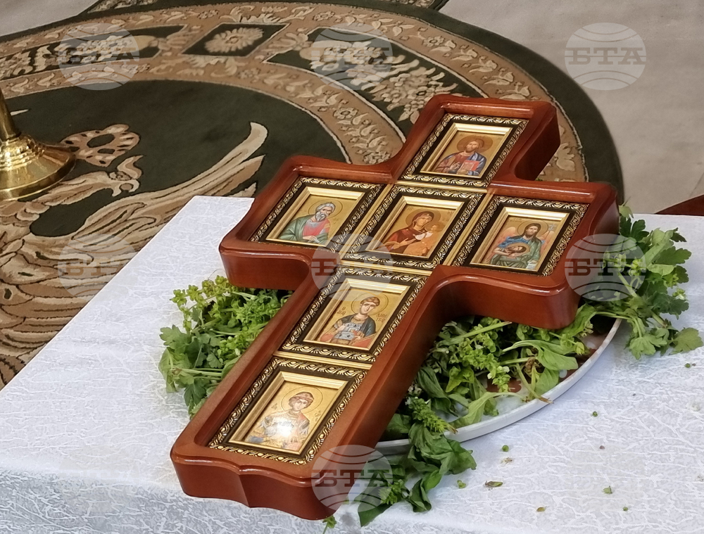 Света божествена литургия на български език бе отслужена в Лайпциг на празника Въздвижение на светия Кръст Христов