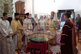 Кюстендил - храм „Свети вмчк Димитър Солунски“ - архиерейска света литургия