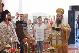 Кюстендил - храм „Свети вмчк Димитър Солунски“ - архиерейска света литургия
