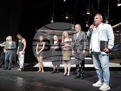 Ириней Константинов получи наградата за цялостен принос на фестивала "Сцена на кръстопът" в Пловдив. Снимка: Драматичен театър - Пловдив