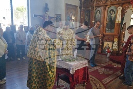 Добрич - храм "Св. Климент Охридски" - Кръстовден - неделна служба