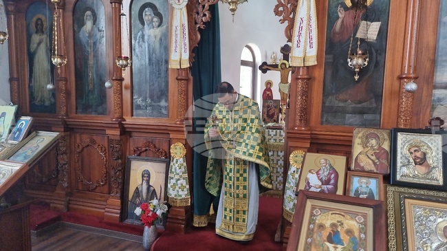 Добрич - храм "Св. Климент Охридски" - Кръстовден - неделна служба