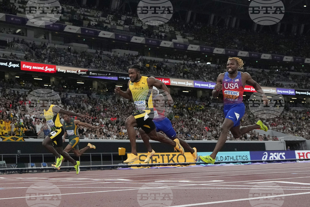 Облик Севил от Ямайка и американката Мелиса Джеферсън-Уудън са новите крал и кралица на спринта на Световното първенство в Токио