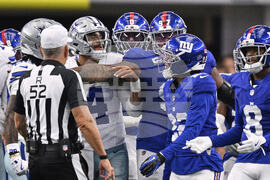 Giants Cowboys Football