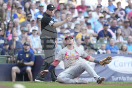 Cardinals Brewers Baseball