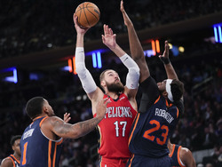 Pelicans Knicks Basketball