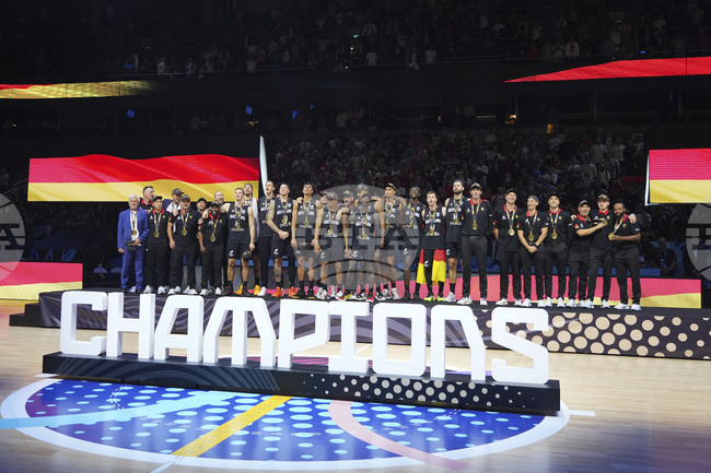 Германските баскетболисти ще получат по 30 000 евро премия за триумфа на Евробаскет 2025