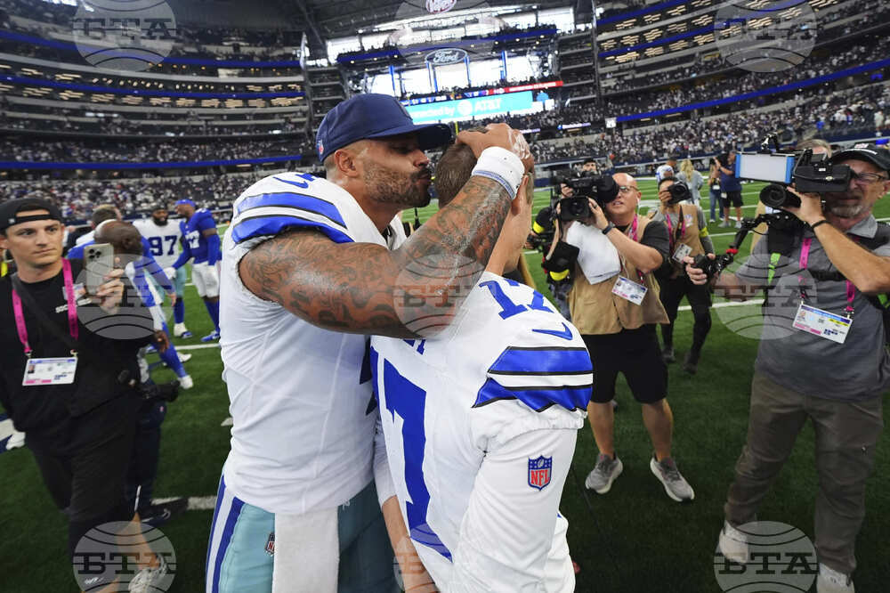 APTOPIX Giants Cowboys Football