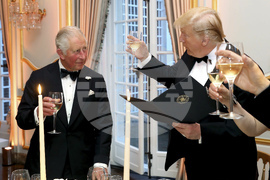 Trump Britain Royals