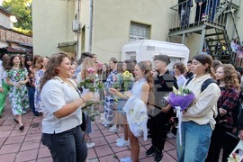 Пловдив - Националната гимназия за сценични и екранни изкуства - министър Мариан Бачев