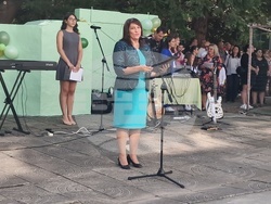 Търговище - Първо Средно училище „Свети Седмочисленици“ - нова учебна година - откриване