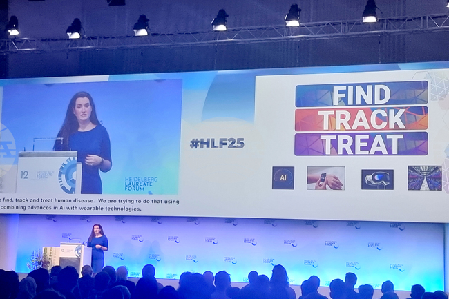 Дигитален близнак на всеки човек помага за лечение и най-добра терапия, каза Аманда Рандълс на Хайделбергския лауреатски форум