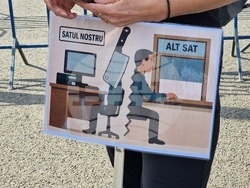 Румъния - протест